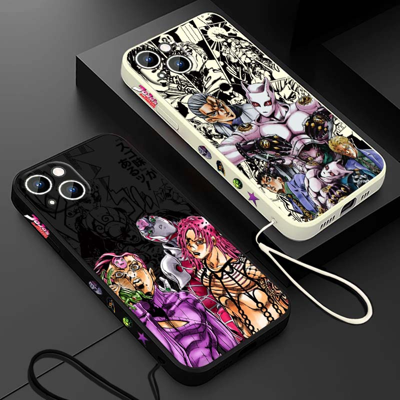 Phone Cases Iphone 17 Pro Max - 애니메이션 JOJO 악당 디아볼로 디오 애플