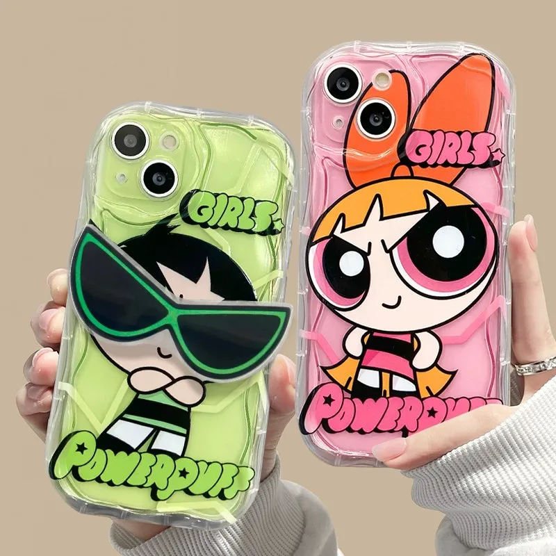 Phone Cases Vogue - P-Powerpuff 소녀 안경 케이스 삼성 갤럭시