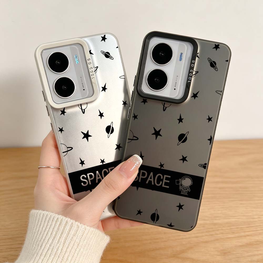 Phone Cases Realme - 디자인 스타즈 스페이스 커버 (리얼미 14X