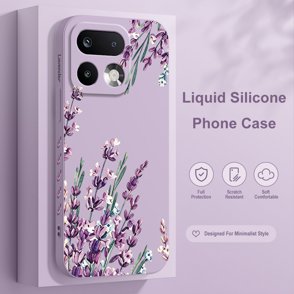 Phone Cases Realme - 라벤더 스프리그 폰 케이스 Oppo Realme