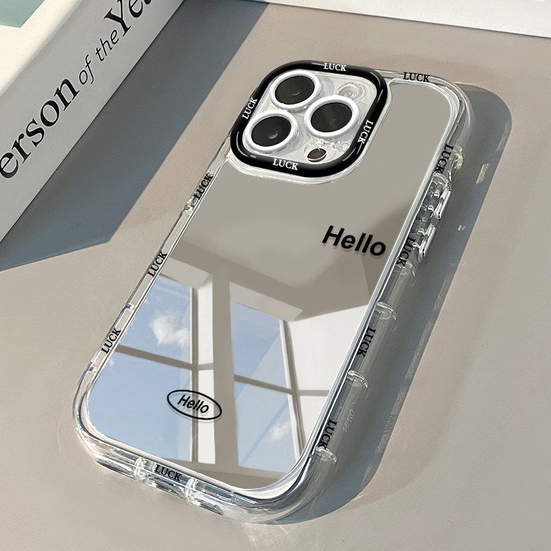 Phone Cases Websites - 심플하게 사람들을 행복하게 만드는 레터 미러
