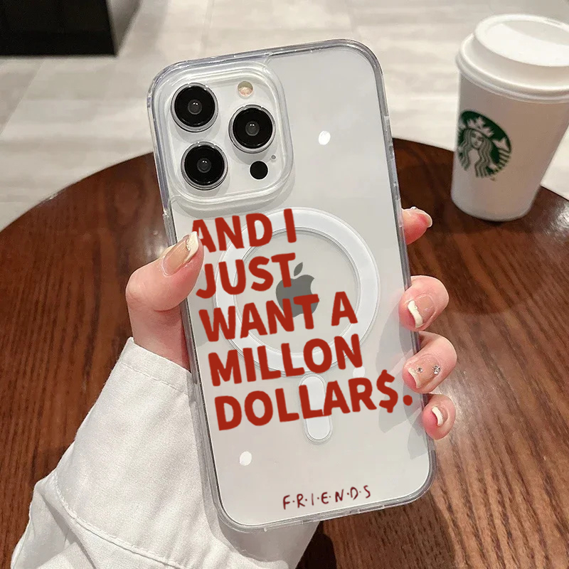 Phone Cases Unique - 패션 추상 문구 케이스 아이폰 17