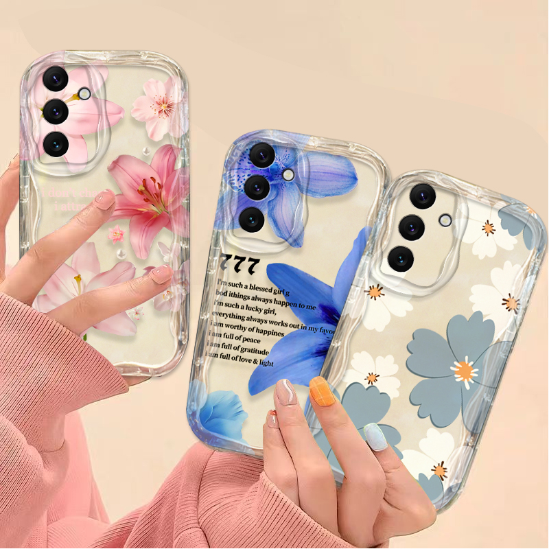 아름다운 핑크 백합 패턴 휴대폰 케이스 (삼성 갤럭시  - Phone Cases Samsung A14 리뷰 및 가격