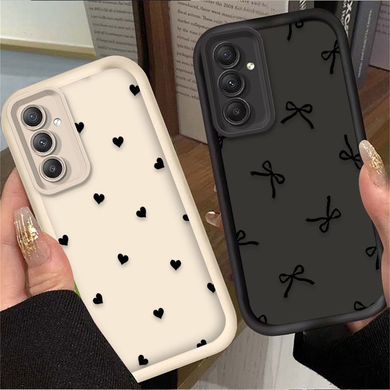 블랙 러브 하트 보우노트 케이스 (삼성 갤럭시 A20  - Phone Cases Samsung A14 리뷰 및 가격