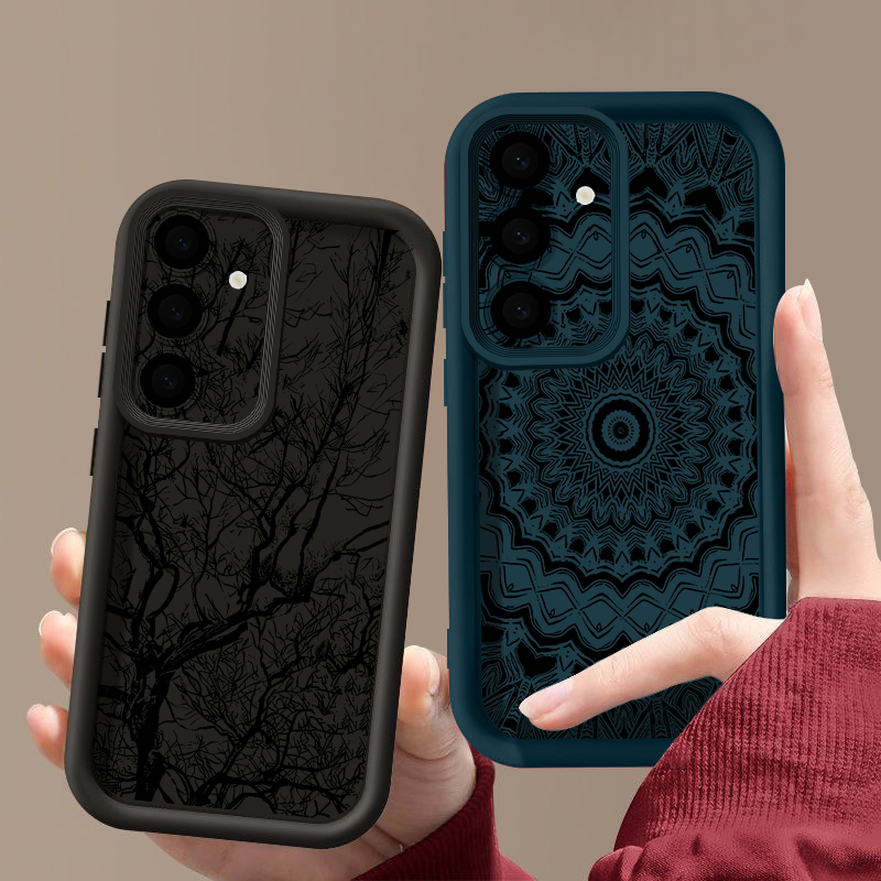 레트로 플라워 토템 패턴 케이스 삼성 갤럭시 A57 A - Phone Cases Samsung A14 리뷰 및 가격