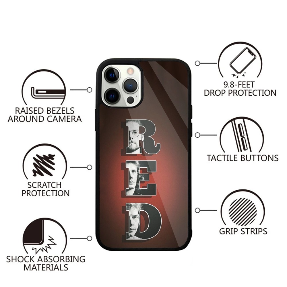 레드 C-크림슨 킹 밴드 휴대폰 케이스, 아이폰 16, - Phone Cases Pinterest 리뷰 및 가격