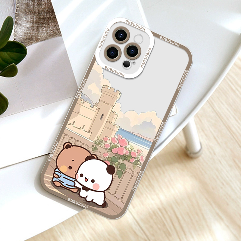 귀여운 BUBU DUDU 커플 투명 폰 케이스 삼성 갤 - Phone Cases Samsung A14 리뷰 및 가격