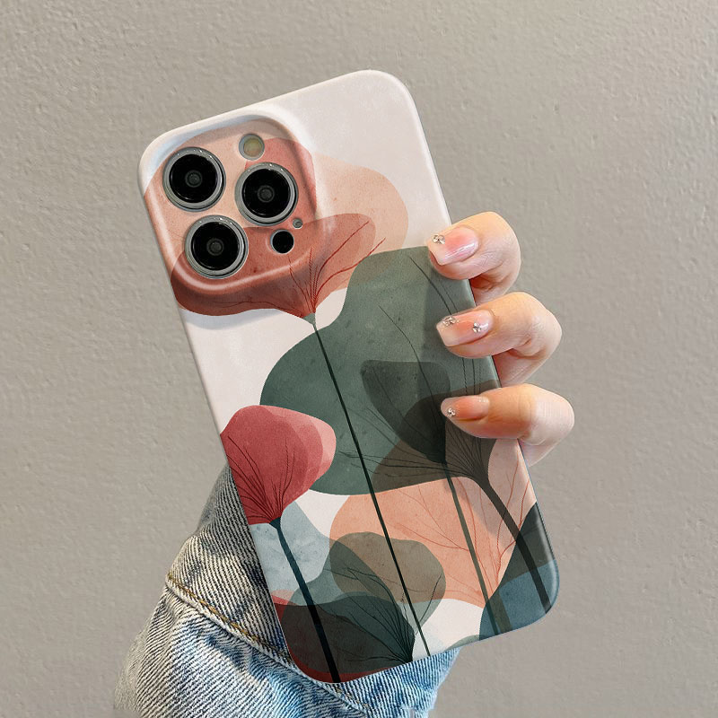 네이처 아트 리프 케이스 아이폰 17 16 15 14  - Phone Cases Unique 리뷰 및 가격