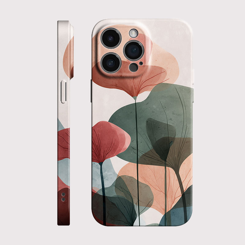 네이처 아트 리프 케이스 아이폰 17 16 15 14  - Phone Cases Unique 리뷰 및 가격