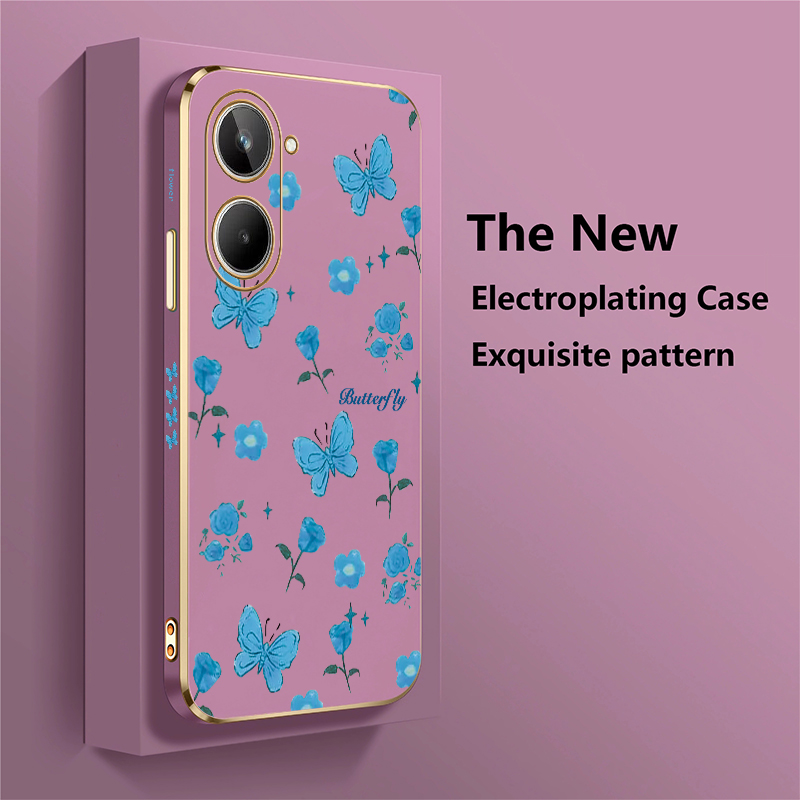 꽃과 나비 프린트 OPPO Realme 12 Pro P - Phone Cases Realme 리뷰 및 가격