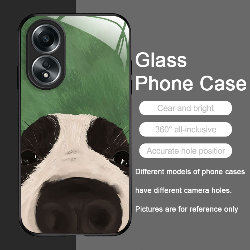 유화풍 노란 강아지 검은 고양이 강화유리 폰 케이스 ( - Phone Cases Realme 리뷰 및 가격