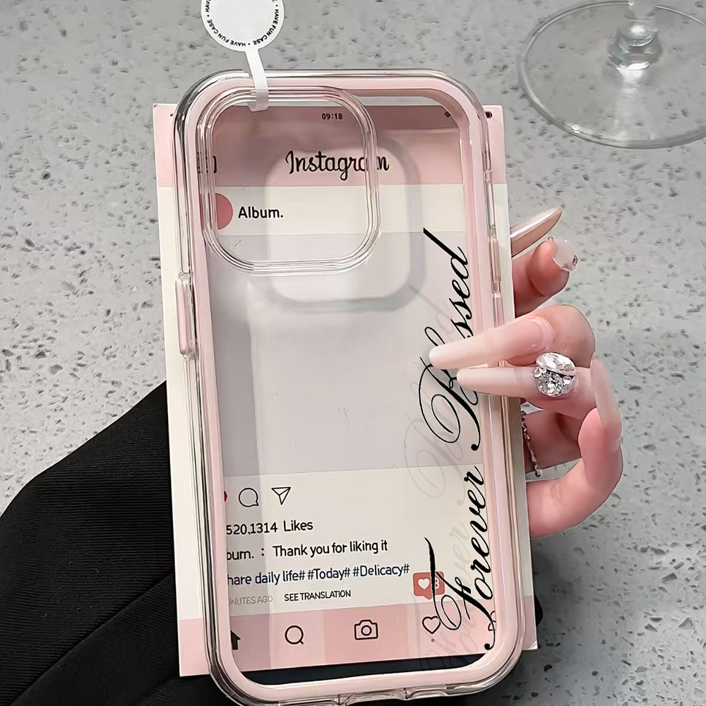 포에버 블레스드 심플 클리어 폰 케이스 아이폰 17 1 - Phone Cases Unique 리뷰 및 가격