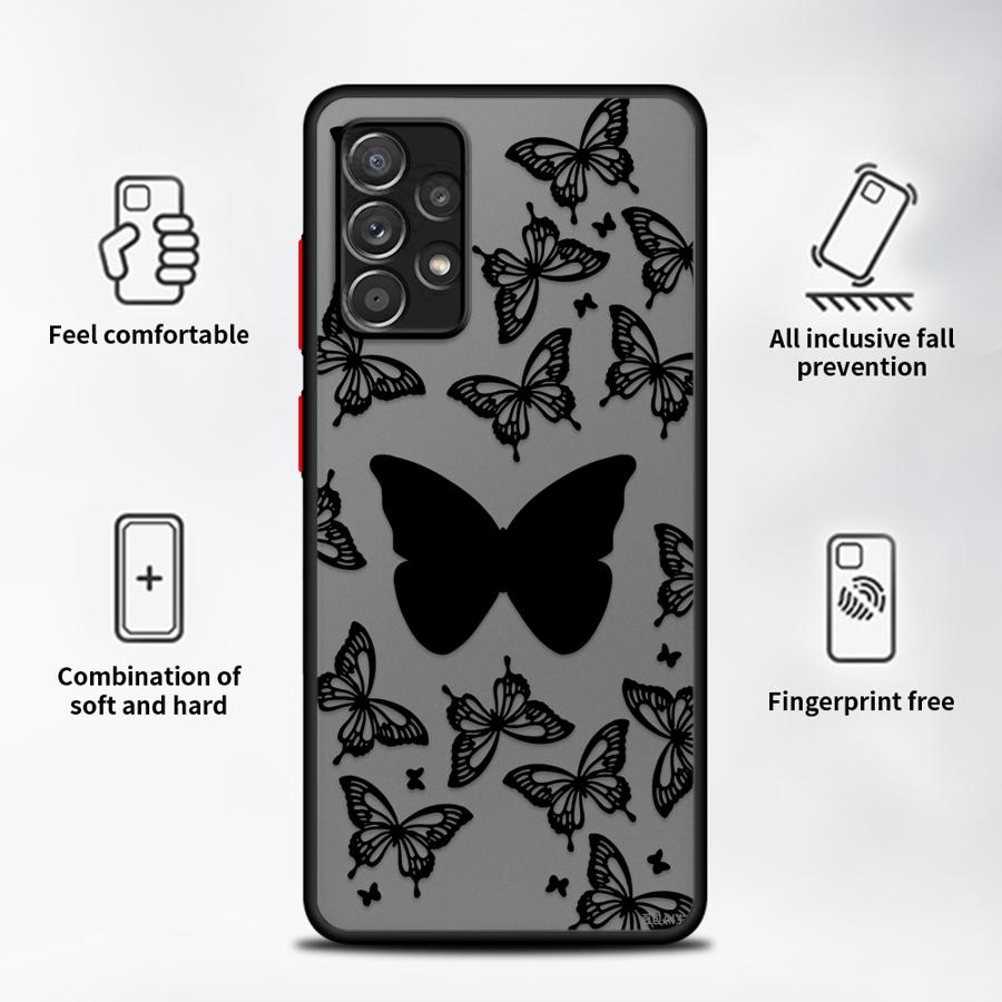 블랙 버터플라이 폰 커버 케이스 삼성 갤럭시 A52S  - Phone Cases Samsung A14 리뷰 및 가격