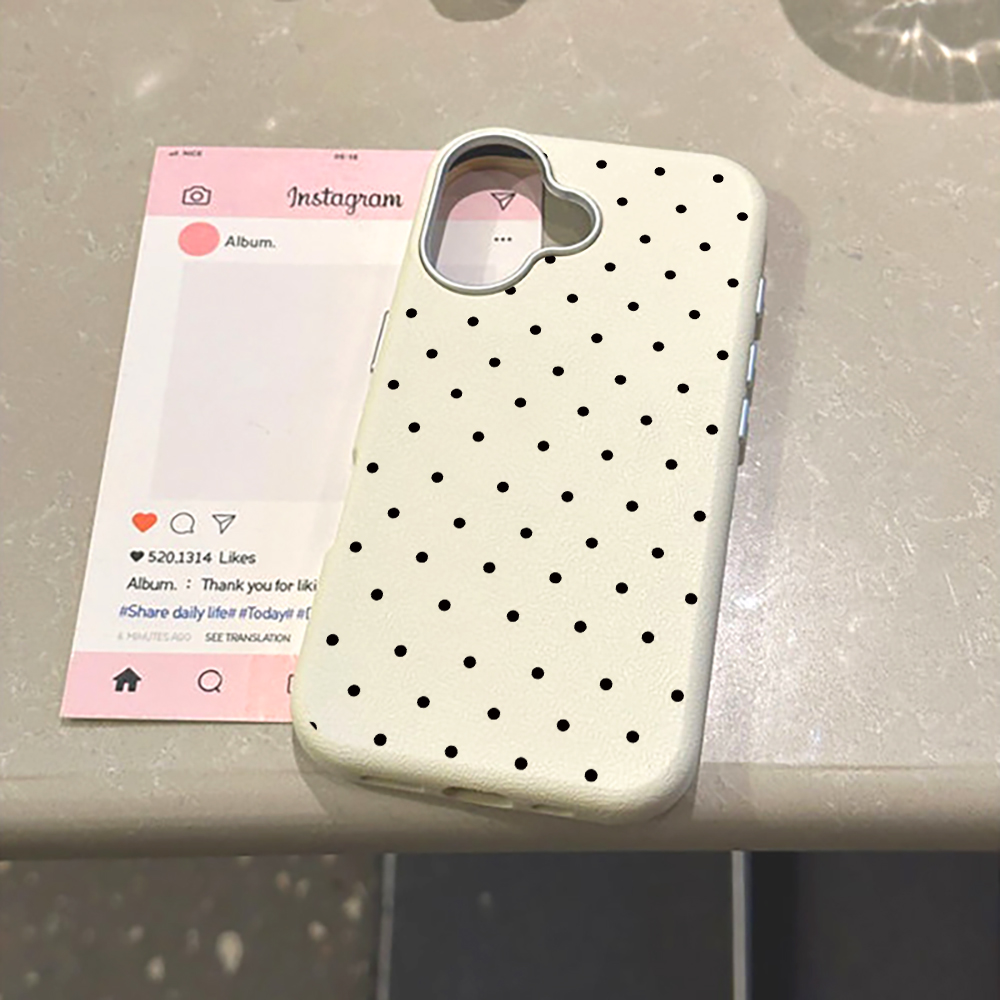 귀여운 물방울 무늬 아이폰 케이스 (16, 15, 17 - Phone Cases Unique 리뷰 및 가격