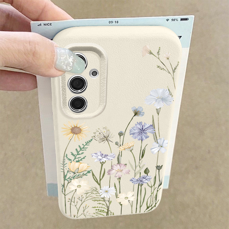 작은 꽃무늬 삼성 갤럭시 S25 엣지 S24 FE S2 - Phone Cases Samsung A14 리뷰 및 가격