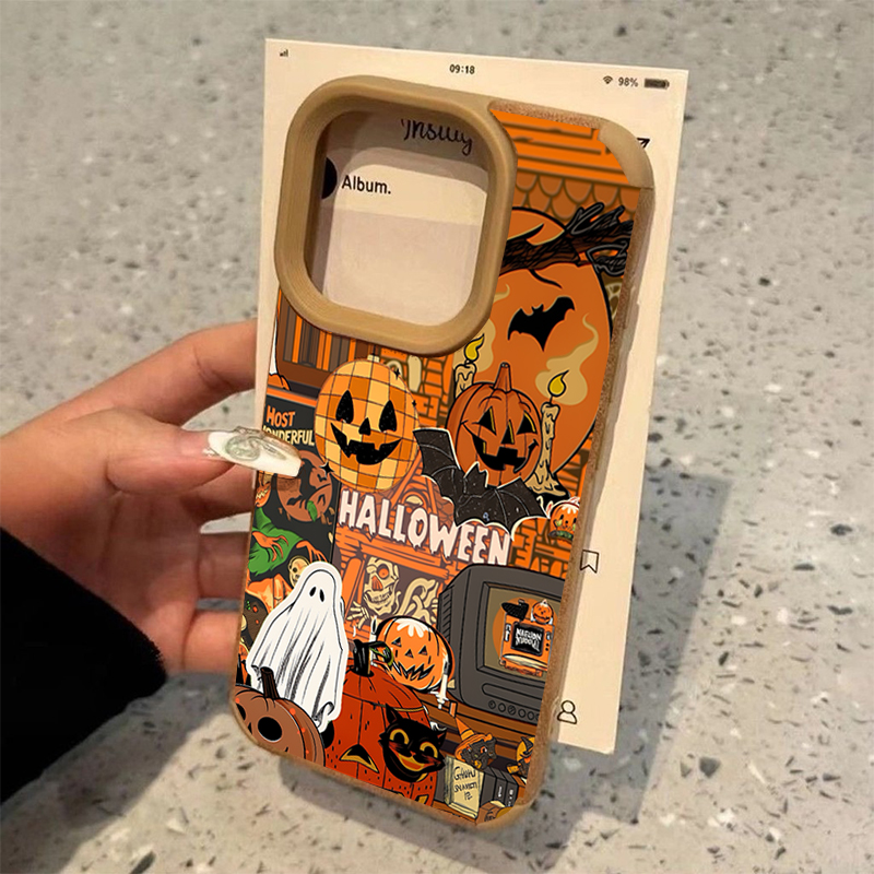 할로윈 호박 유령 디자인 아이폰 18 17 16 프로  - Phone Cases Iphone 17 Pro Max 리뷰 및 가격