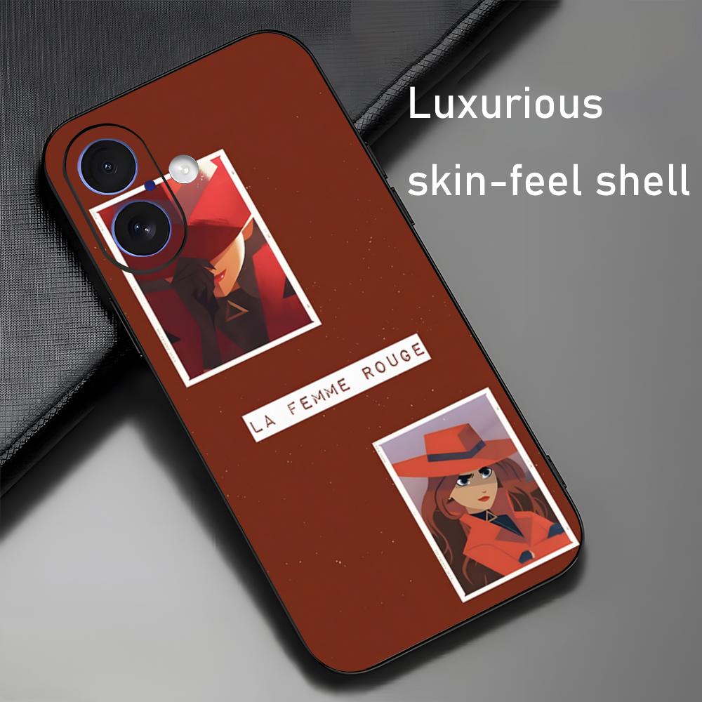 핫 카르멘 샌디에고 만화 캐릭터 아이폰 16 15 14 - Phone Cases Unique 리뷰 및 가격