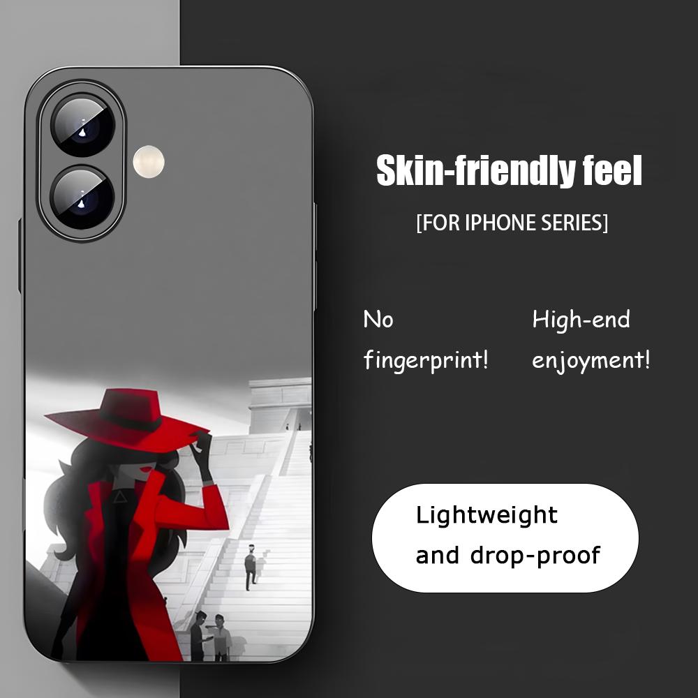 핫 카르멘 샌디에고 만화 캐릭터 아이폰 16 15 14 - Phone Cases Unique 리뷰 및 가격