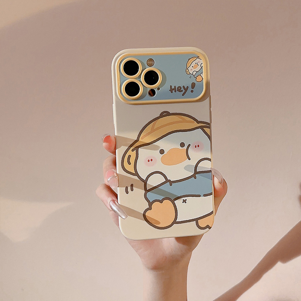 한국 만화 노란 오리 폰 케이스 아이폰 17 에어 16 - Phone Cases Unique 리뷰 및 가격