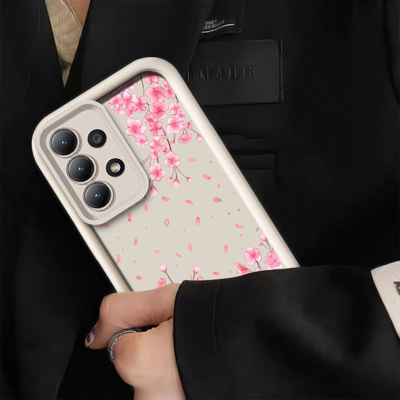복숭아꽃 프린트 폰 케이스 삼성 갤럭시 A57 A56  - Phone Cases Samsung A14 리뷰 및 가격