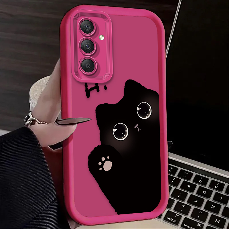 귀여운 큰 눈 고양이 폰 케이스 (삼성 갤럭시 A54  - Phone Cases Samsung A14 리뷰 및 가격