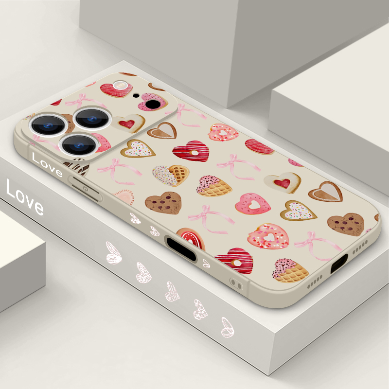 리틀 하츠 패턴 폰 케이스 아이폰 17 프로 맥스 17 - Phone Cases Unique 리뷰 및 가격
