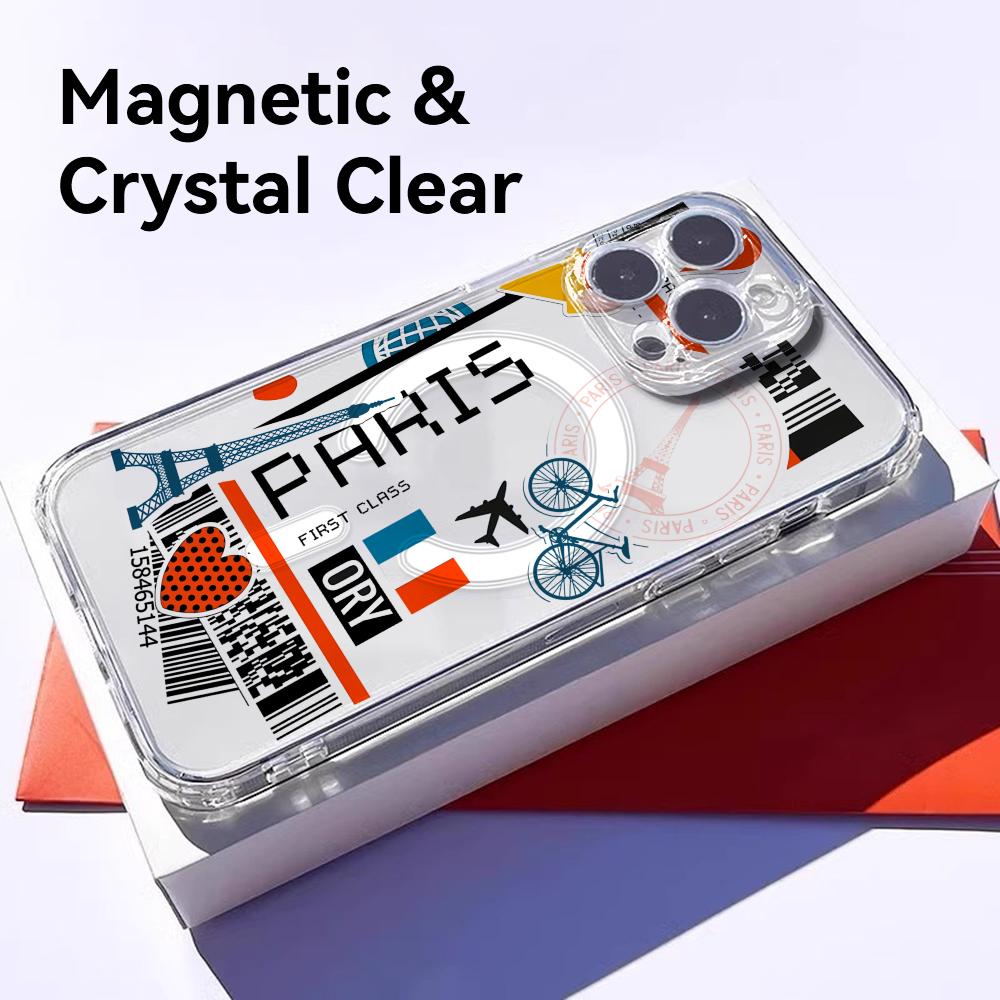 프랑스 비행기 티켓 디자인 아이폰 17 16 15 14 - Phone Cases Unique 리뷰 및 가격