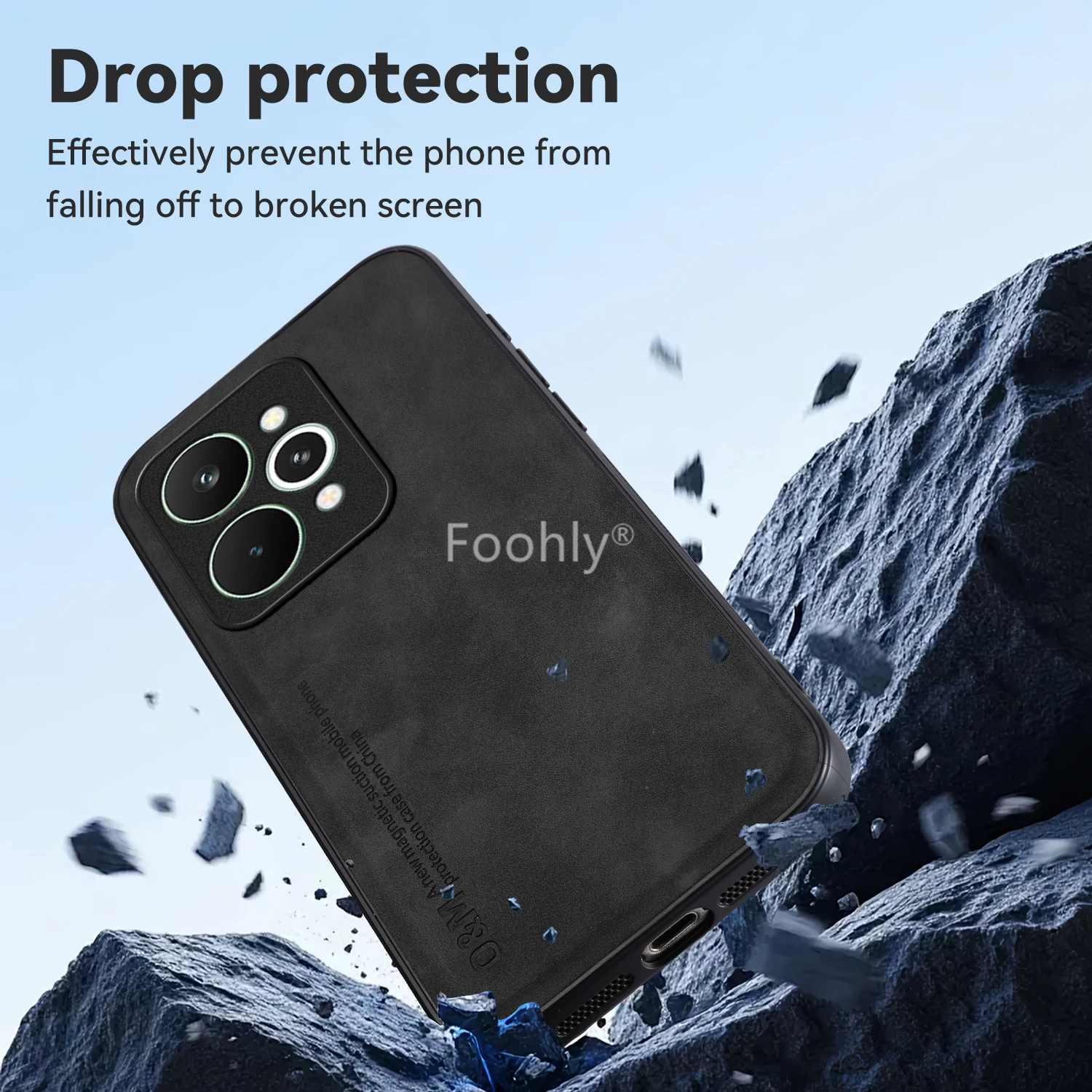 Realme 15 Pro 5G 보호 커버용 누벅 가죽  - Phone Cases Realme 리뷰 및 가격