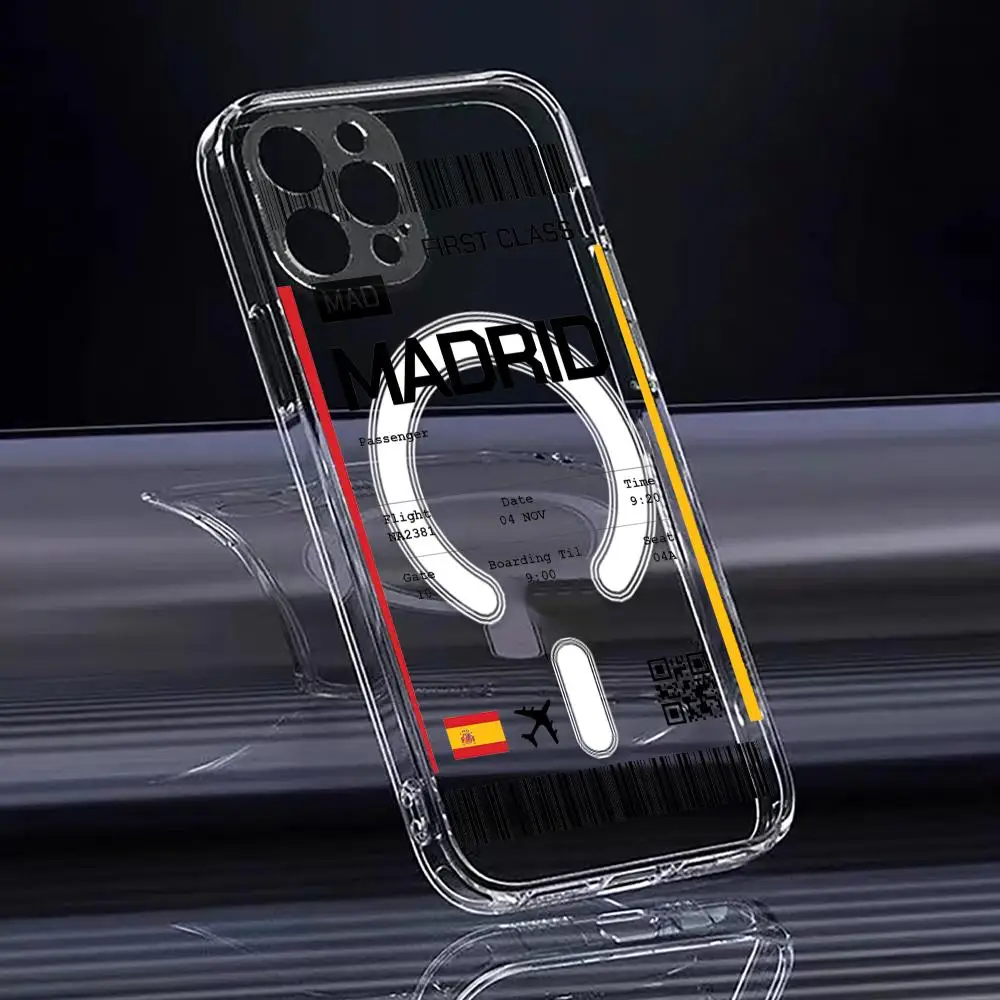 여행용 비행기 티켓 스페인 휴대폰 케이스 아이폰 17  - Phone Cases Transparent 리뷰 및 가격
