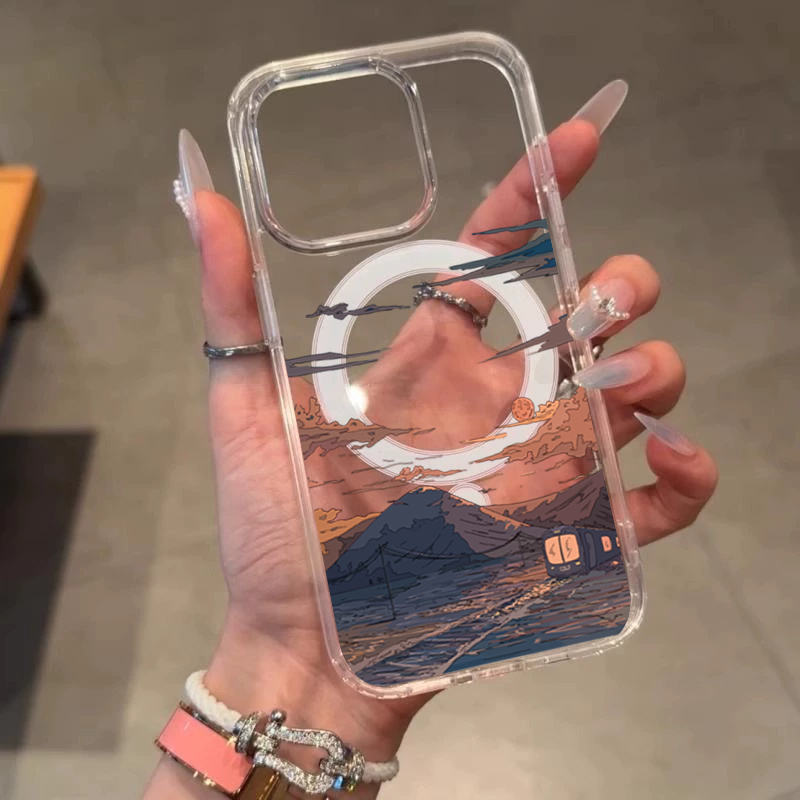 선셋 패턴 패션 폰 케이스 아이폰 17 Pro 16 1 - Phone Cases Unique 리뷰 및 가격