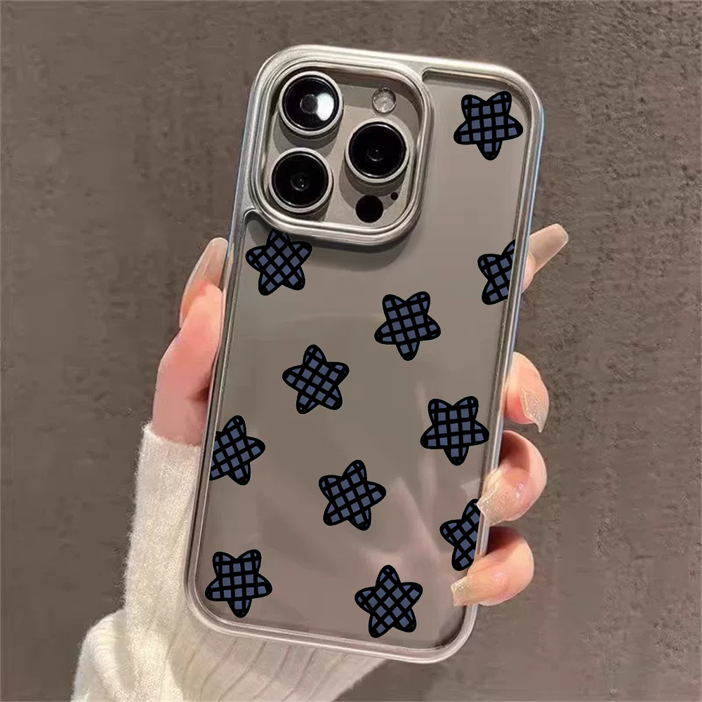 Y2K 스타즈 패션 클리어 케이스 아이폰 15 프로 맥 - Phone Cases Transparent 리뷰 및 가격