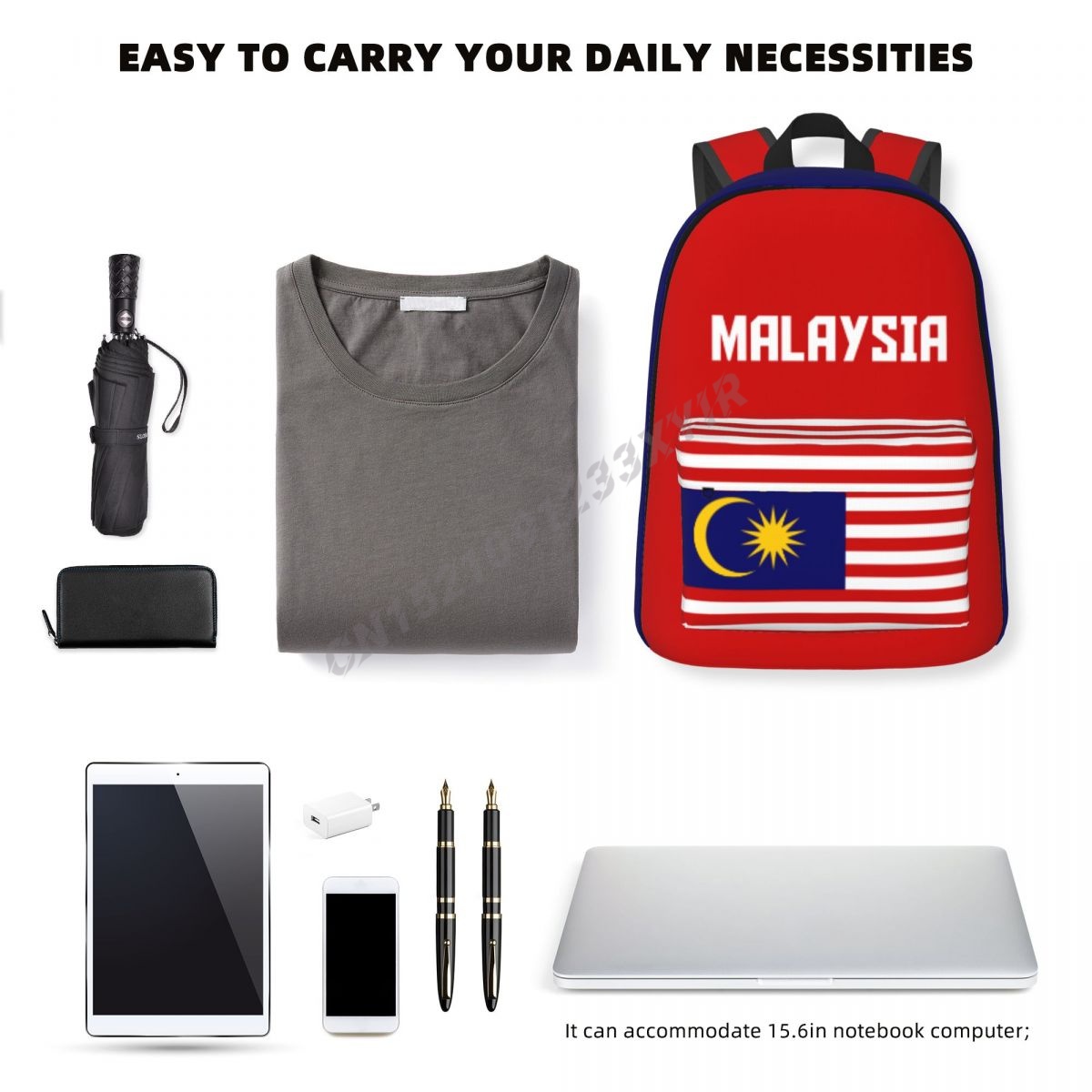 남녀공용 배낭 말레이시아 국기, 말레이시아 스티치 책가 - Phone Cases Malaysia 리뷰 및 가격