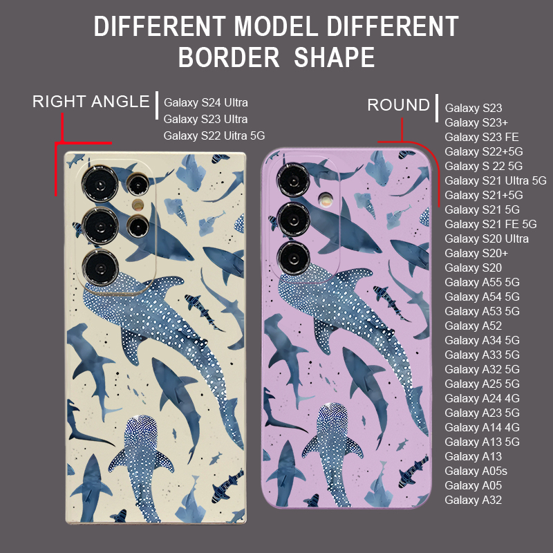 고래 패턴 끈 달린 케이스 삼성 갤럭시 A17 A56  - Phone Cases Samsung A14 리뷰 및 가격
