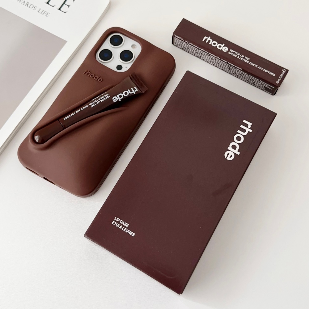 핫 브랜드 로드 립글로스 립스틱 홀더 케이스 아이폰 1 - Phone Cases Rhode 리뷰 및 가격