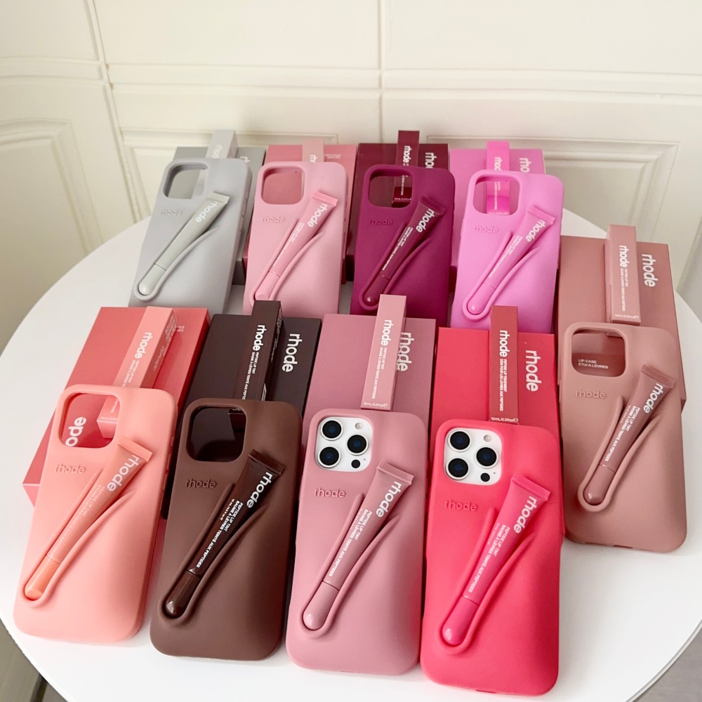 핫 브랜드 로드 립글로스 립스틱 홀더 케이스 아이폰 1 - Phone Cases Rhode 리뷰 및 가격