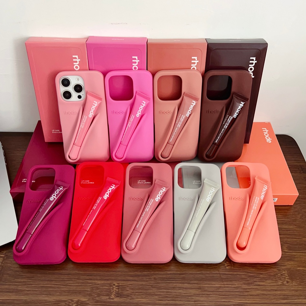핫 브랜드 로드 립글로스 립스틱 홀더 케이스 아이폰 1 - Phone Cases Rhode 리뷰 및 가격